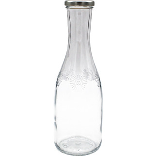 Flasche Sole 0,75 lt. 6 tlg. TO48 silber