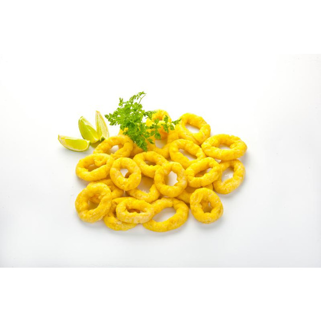 Tintenfischringe im Backteig 1000g  Karton=8x1000g  TK
