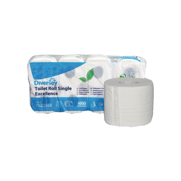 Toilettenpapier Single Excellence 3 Lagen 8 Stk.