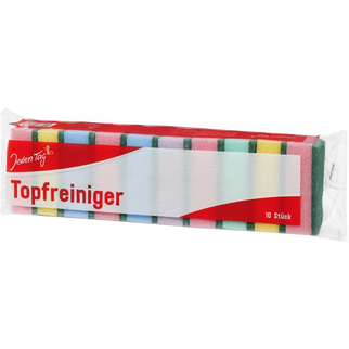 Jeden Tag Topfreiniger 10er bunt