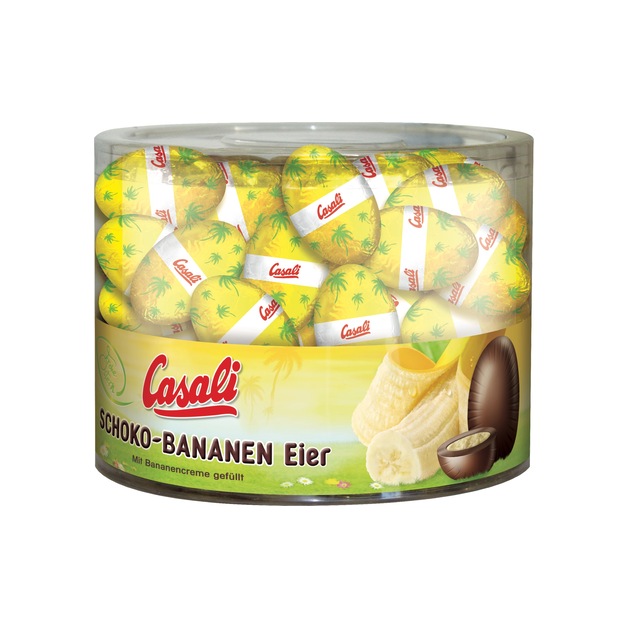Casali Schoko Bananen Eier 80 Stk.