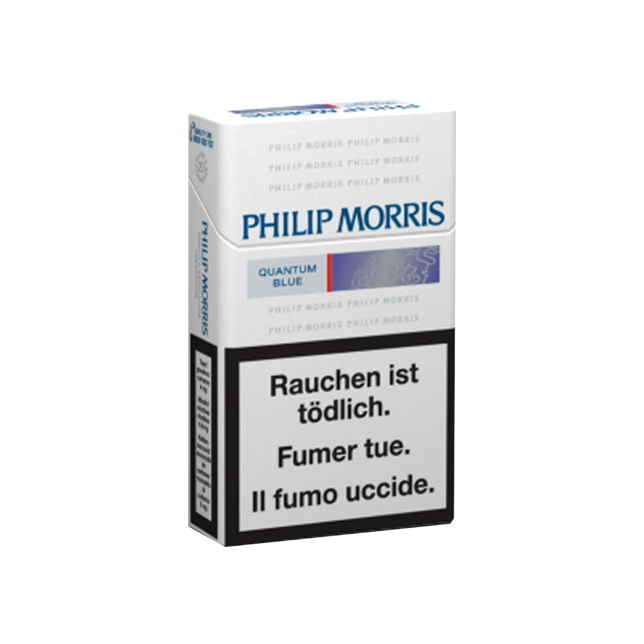 Philip Morris Quantum Blue Box