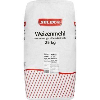 Selex Weizenmehl glatt 25kg 480