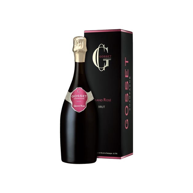 Gosset Champagne Gosset Grande Rose Brut im Geschenkkarton Frankreich 1,5 l