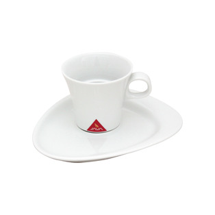 Java Kaffee Obere Calla Premium Inhalt = 185 ml, Porzellan, mit Java Logo