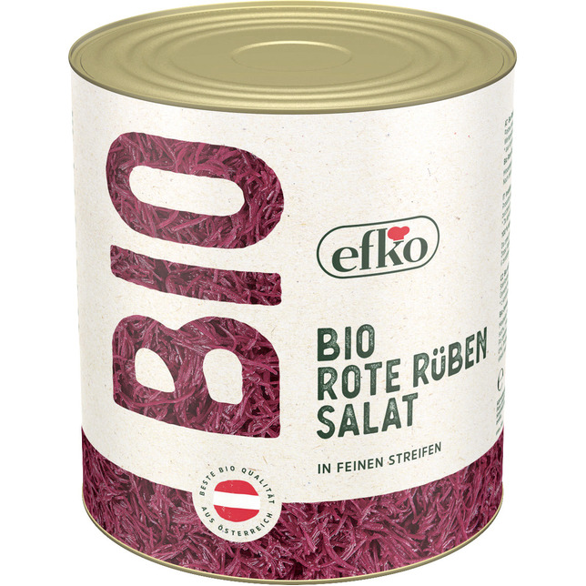 Efko BIO Rote Rüben Salat Streifen 2500g  ATG 1100g