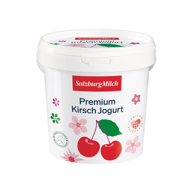 SalzburgMilch Premium Fruchtjoghurt Kirsch 1 kg
