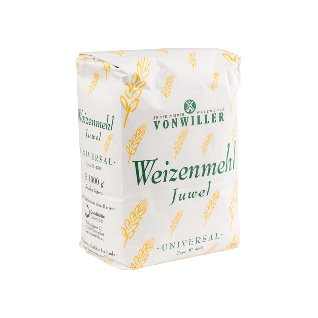 Vonwiller Weizenmehl universal Type 480 1 kg