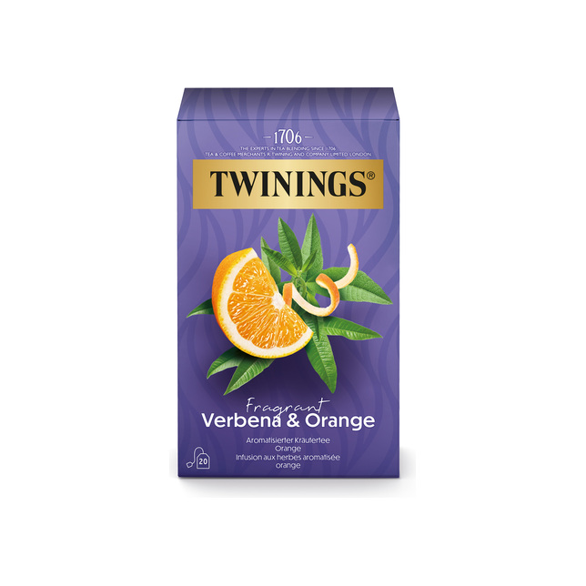 Tee Eisenkraut/Orange Hülle Twinings 20x1,5g