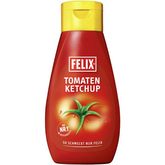 Felix Tomaten Ketchup mild 450g Tischflasche