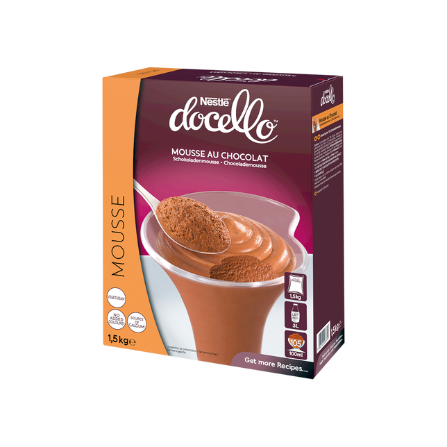 Mousse Chocolat Nestlé Docello 1,5kg