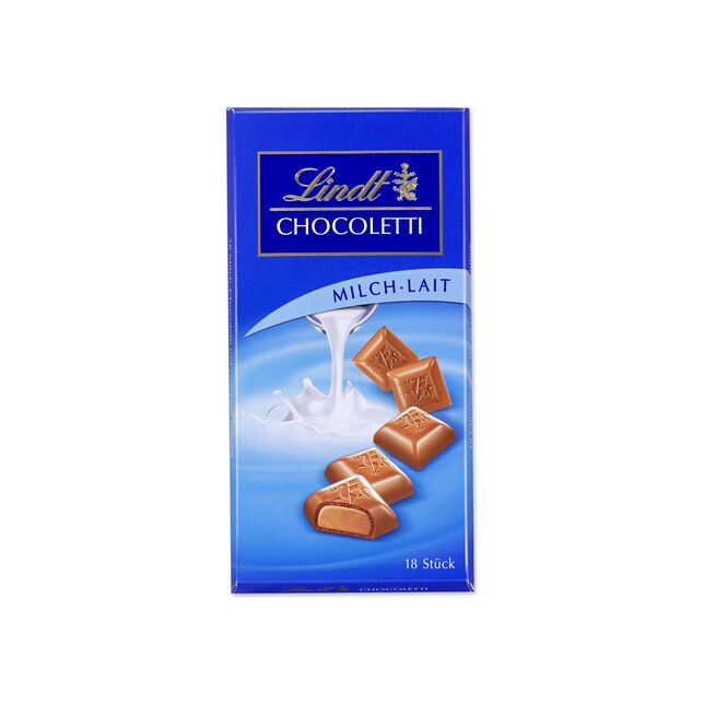 Schokolade Chocoletti Milch Lindt 20x100g