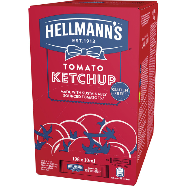 Hellmann's Ketchup198x10ml