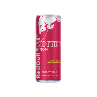 Red Bull Energy Drink The Winter Edition Birne-Zimt Birne Zimt 0,25 l