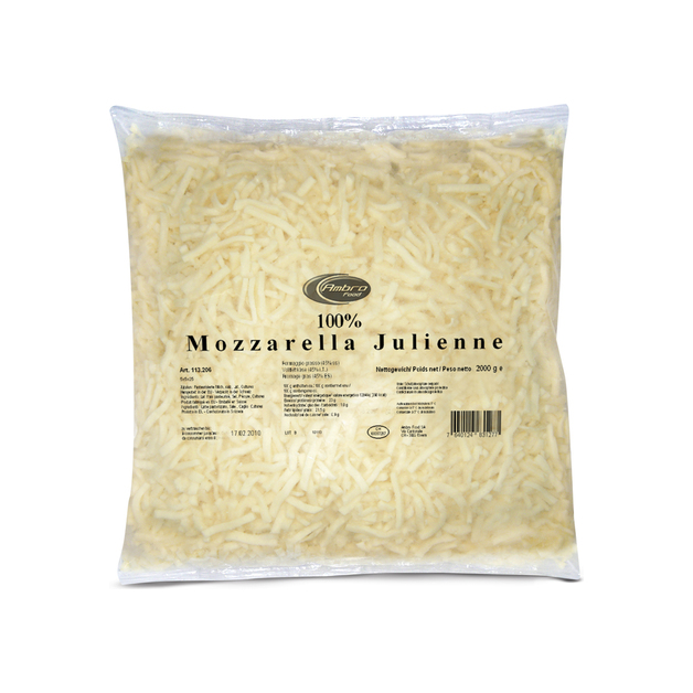 Mozzarella Julienne Premium 2kg