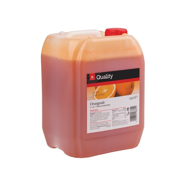 Quality Orangeade Sirup 5 l