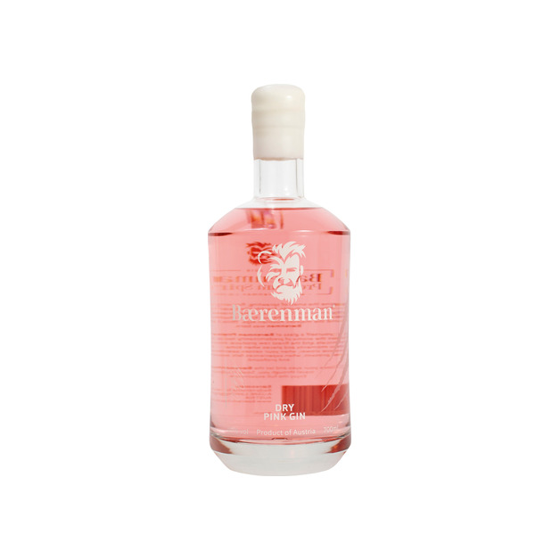BAERENMAN Dry Pink Gin aus Österreich 0,7 l