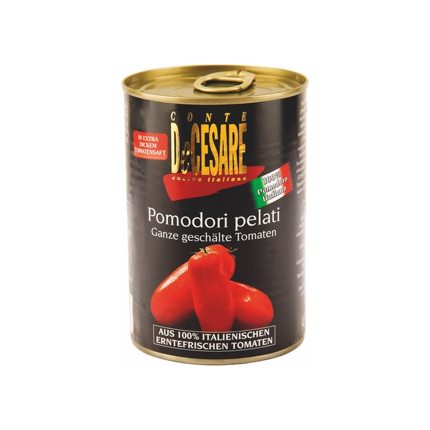 Conte de Cesare Geschälte Tomaten 400 g