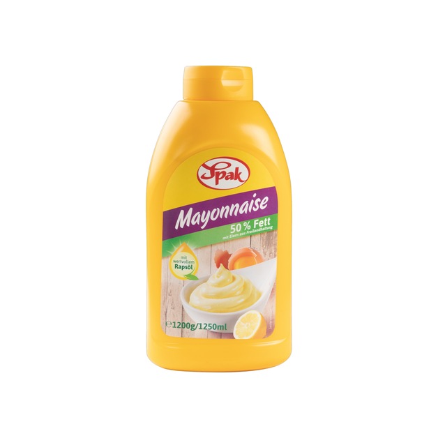 Spak Mayonnaise 50% Freilandeier 1,2 kg
