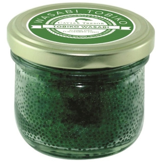 Caviar Tobiko grün,Rogen vom Fliegenden Fisch,Wasabi-80g CT