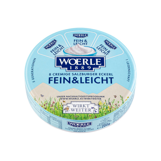 Woerle Salzburger Eckerl Fein & Leicht 25 Fett i. Tr. 200 g