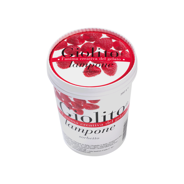 Glace Becher Himbeer Sorbet Giolito 16x120ml