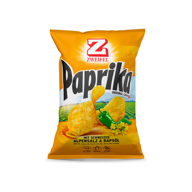 Chips Paprika Zweifel 20x30g