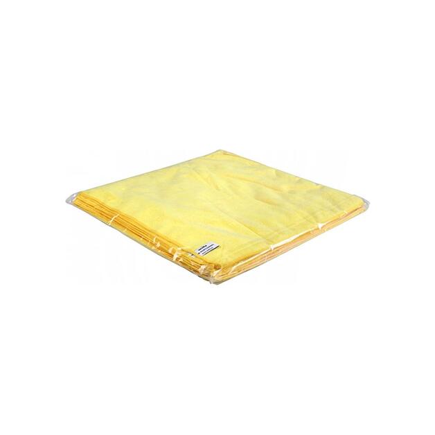 Mikrofasertuch gelb für Sanitär/Wa 38x40cm 10Stk