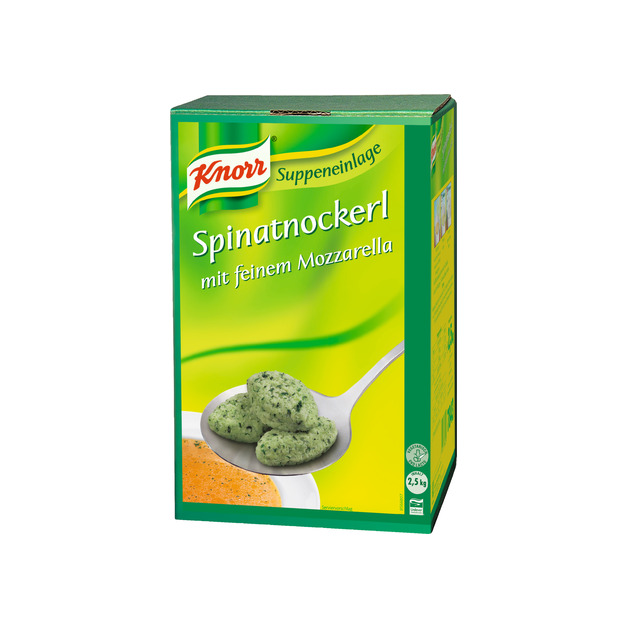 Knorr Spinatnockerl mit feiner Mozzarella 2,5 kg