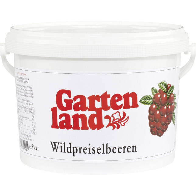 Gartenland Wildpreiselbeer 5kg