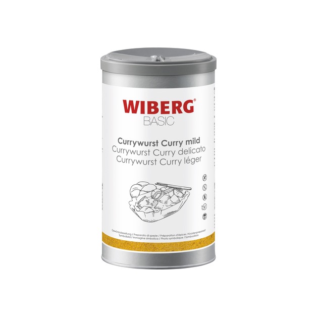 Wiberg Currywurst Gewürz mild 1200 ml