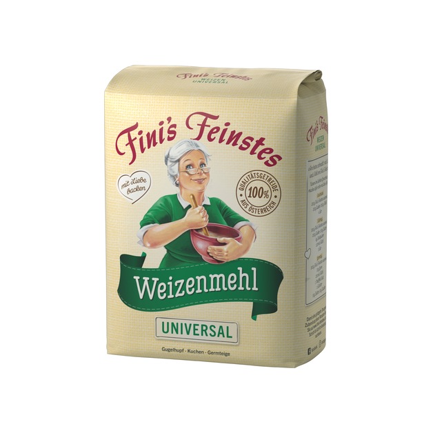 Fini´s Feinstes Weizenmehl universal Type 480 1 kg
