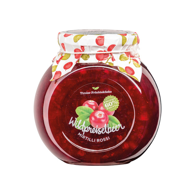 Uwe Wildpreiselbeeren F60% 640g