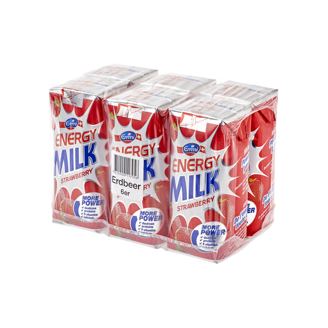 Energy Milk Erdbeer 6 x 3.3 dl