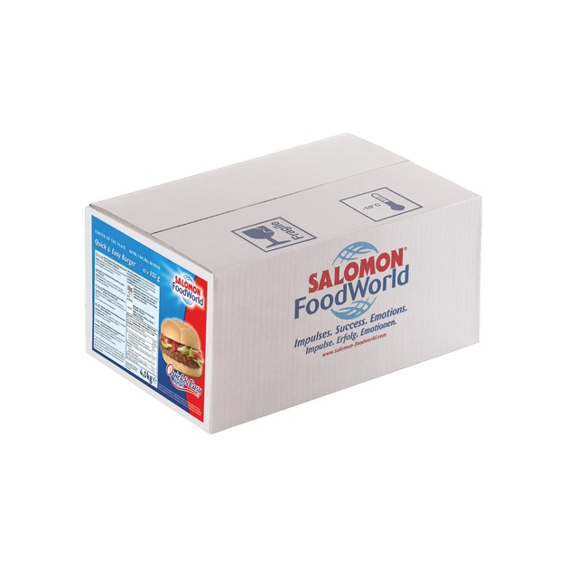 Salomon Quick & Easy Burger gegart, tiefgekühlt 40 x 100 g
