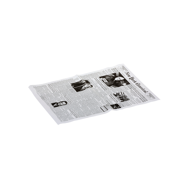 Wickelpapier Zeitungsdruck 35x25cm ca. 672Stk