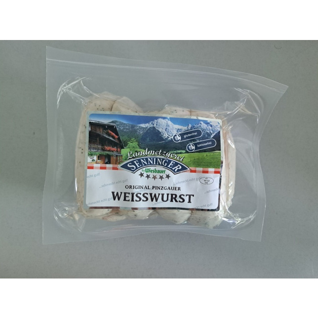 Gastro Weißwurst 4Paar ca.0,6kg