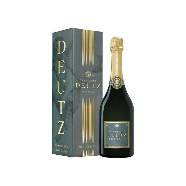 Deutz Champagner Brut Classic in der Geschenkspackung Frankreich 0,75l
