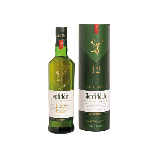 Glenfiddich 12 y single Malt Whisky Schottland / Speyside 0,7 l