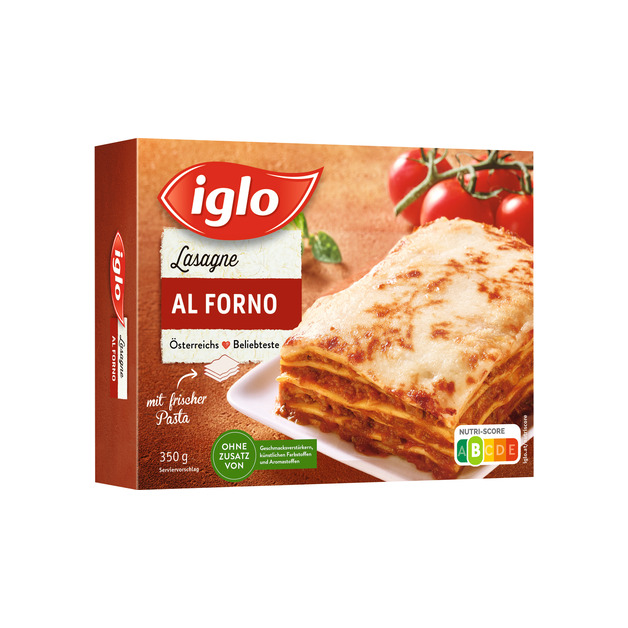 Iglo Lasagne al Forno tiefgekühlt 350 g