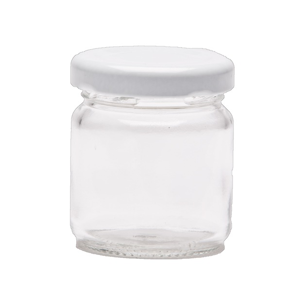Einkochglas Inhalt = 53 ml, mini, mit Deckel