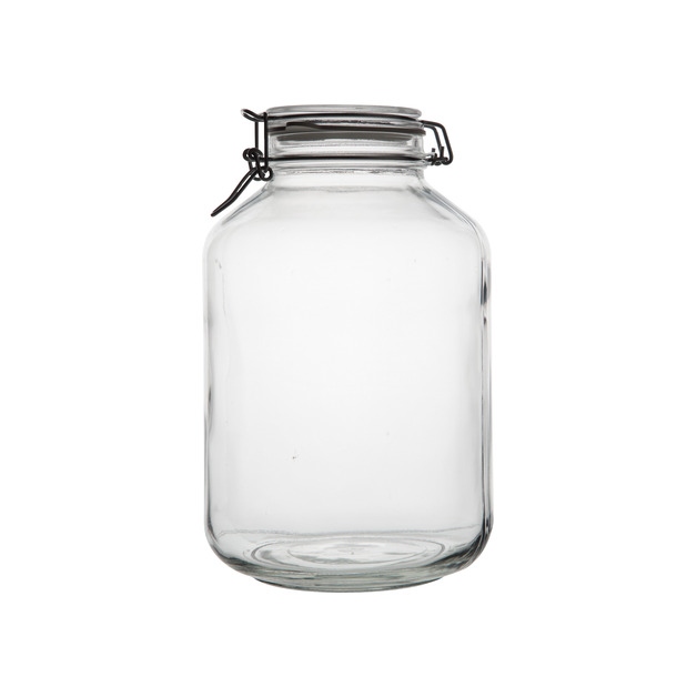 Einkochglas Inhalt = 5 l, mit Bügelverschluss