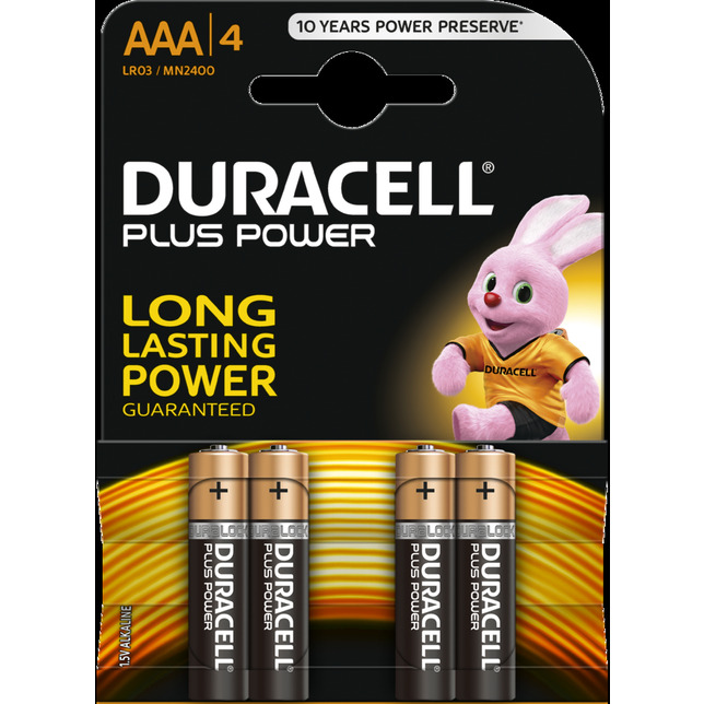 Duracell Plus-AAA 4er Micro
