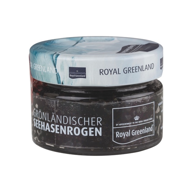 Royal Greenland Kaviar Seehasenrogen schwarz 100 g