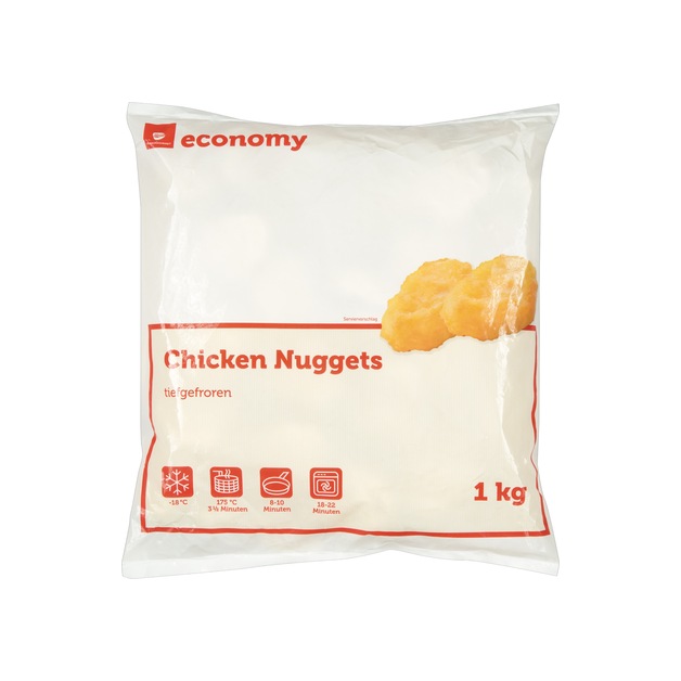 Economy Chicken Nuggets tiefgekühlt 1 kg