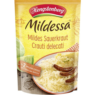 Hengstenberg Mildessa mildes Sauerkraut 400g ATG 350g