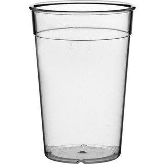 Trinkglas 0,40 lt. /-/ 0,3 lt. klar Poly