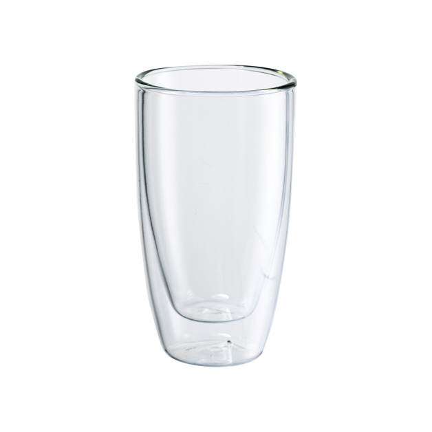 Bloomix Latte Glas Roma Inhalt = 300 ml, doppelwandig, gewölbte Form