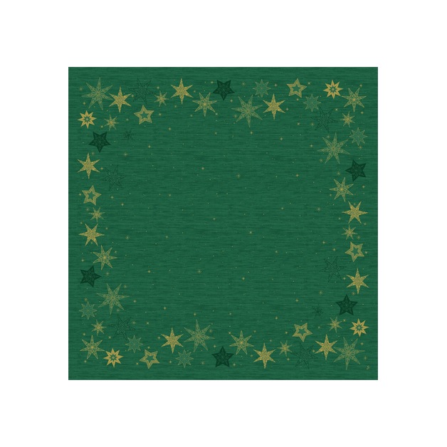 Duni Mitteldecke 84 x 84 cm, Star Sto.green 20er