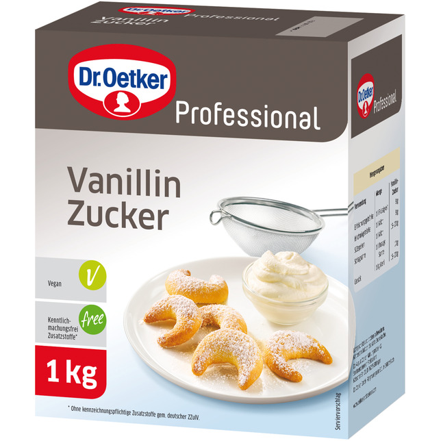 Dr.Oetker Vanillin Zucker 1kg